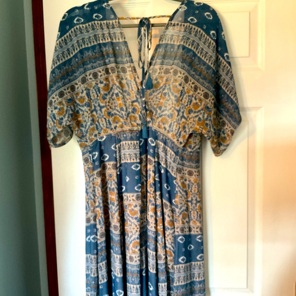 VICI maxi wrap dress